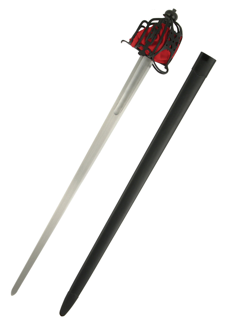 Basket Hilt Broadsword, bot (battle-ready)