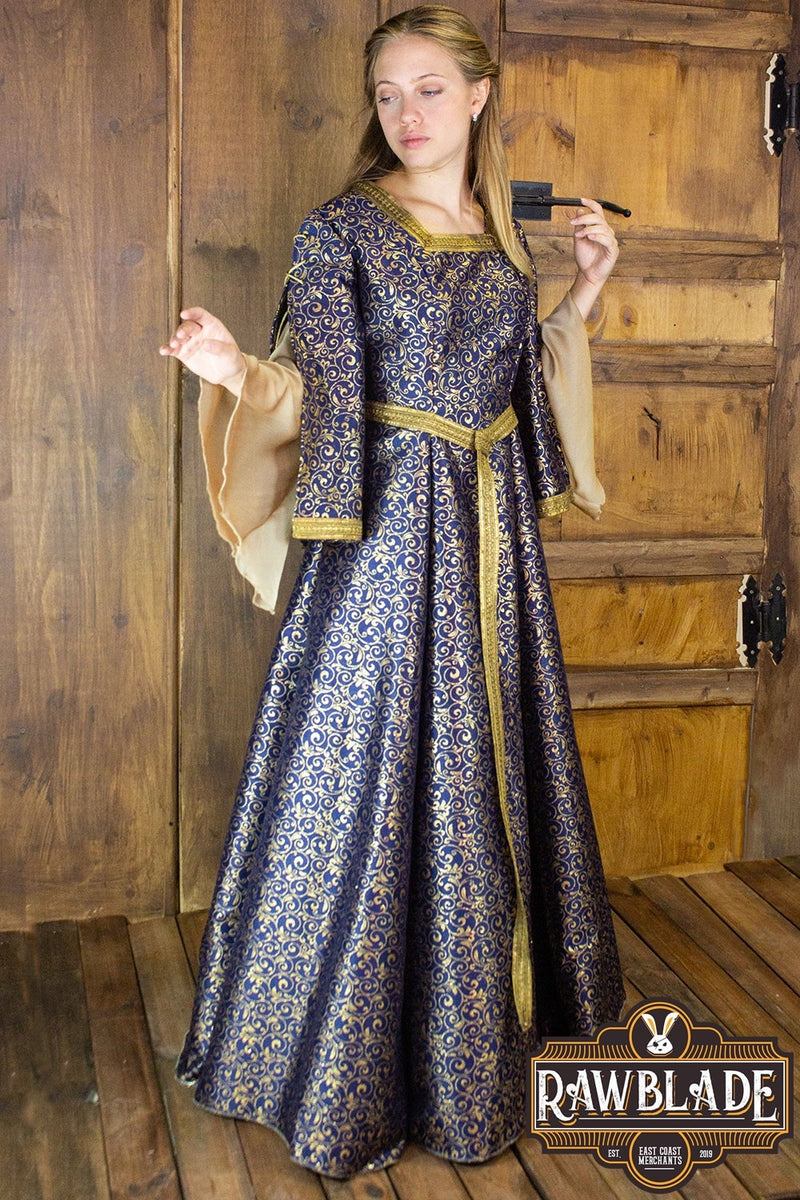 Aquitania nobile vestito, blu 