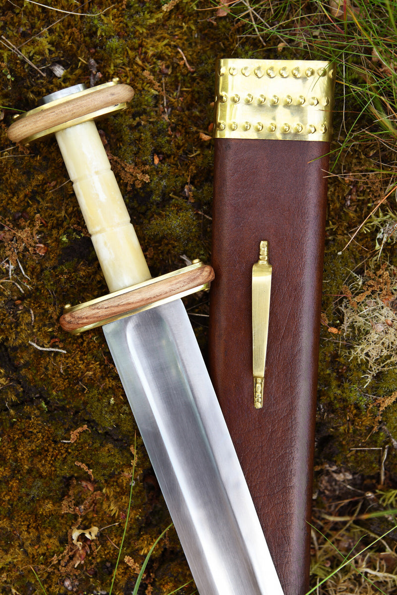 Angelsaxisch zwaard Feltwell, 4e-5e eeuw, semi-scherp