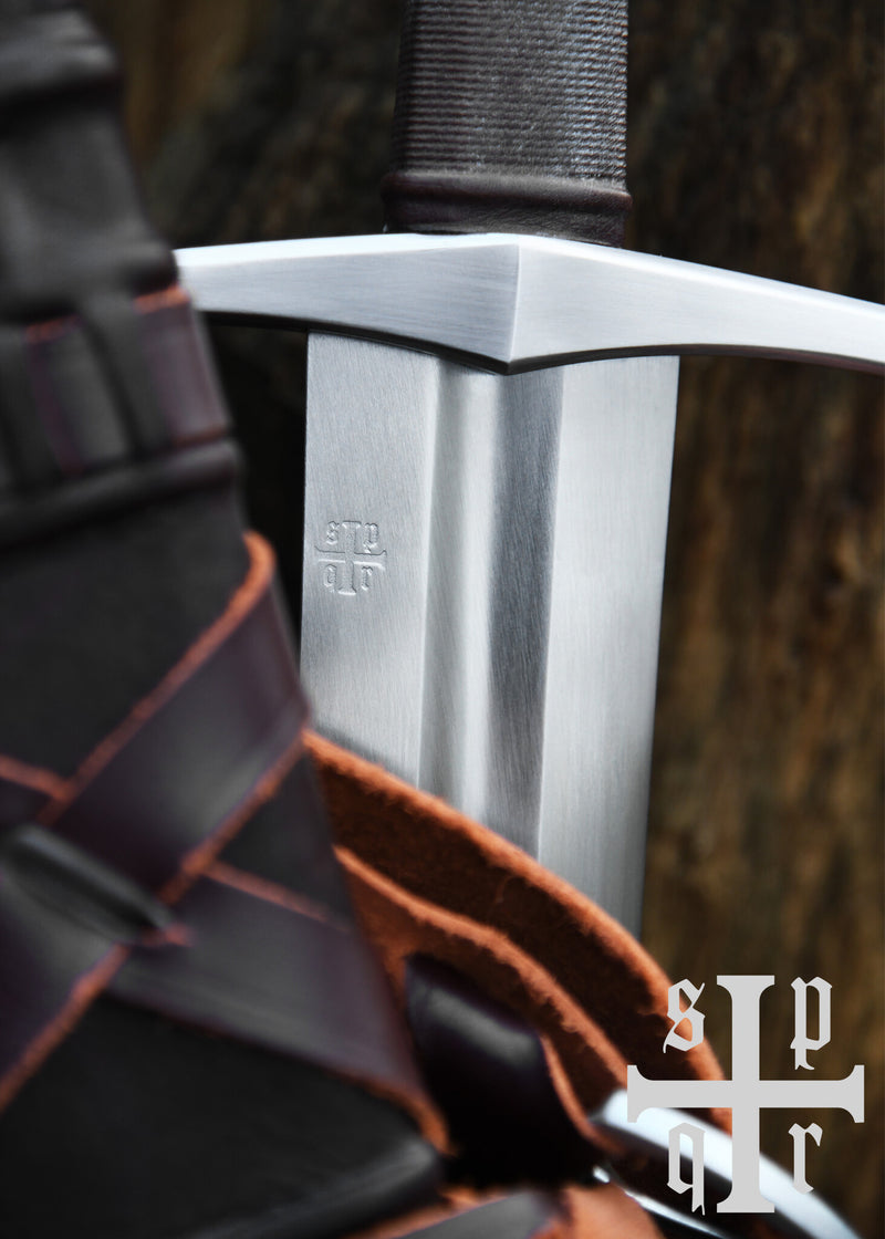 Middelalderlig sværd Oakeshott XVI, halvskarpt 