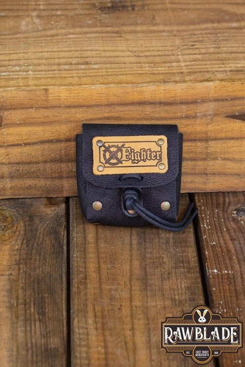 Dice bag met set dobbelstenen Fighter