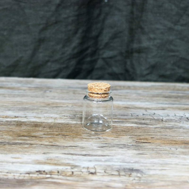 Vasetto rotondo in vetro storico 