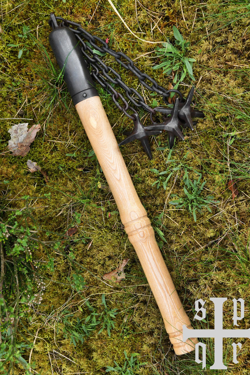 Middeleeuwse strijdvlegel met drie sterren