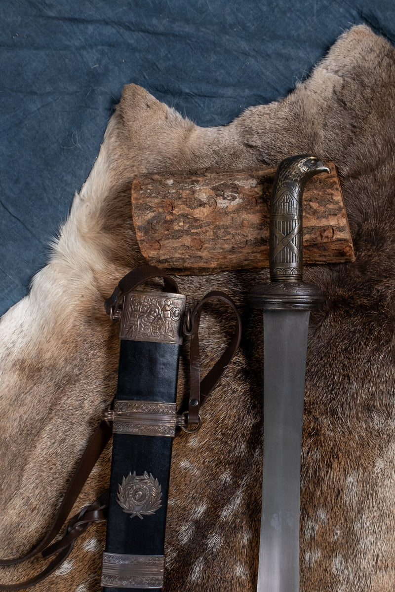 Roman 3rd century gladius Ravenna, semi-sharp