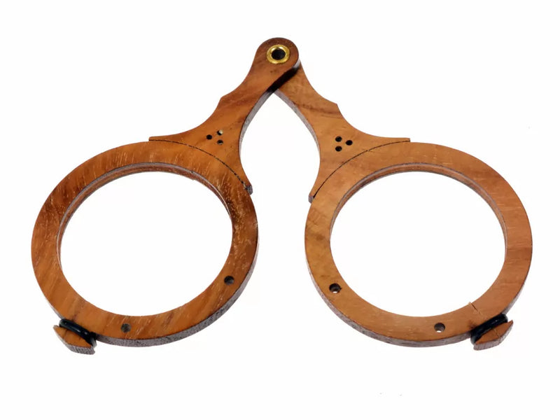 Montura de gafas de madera 