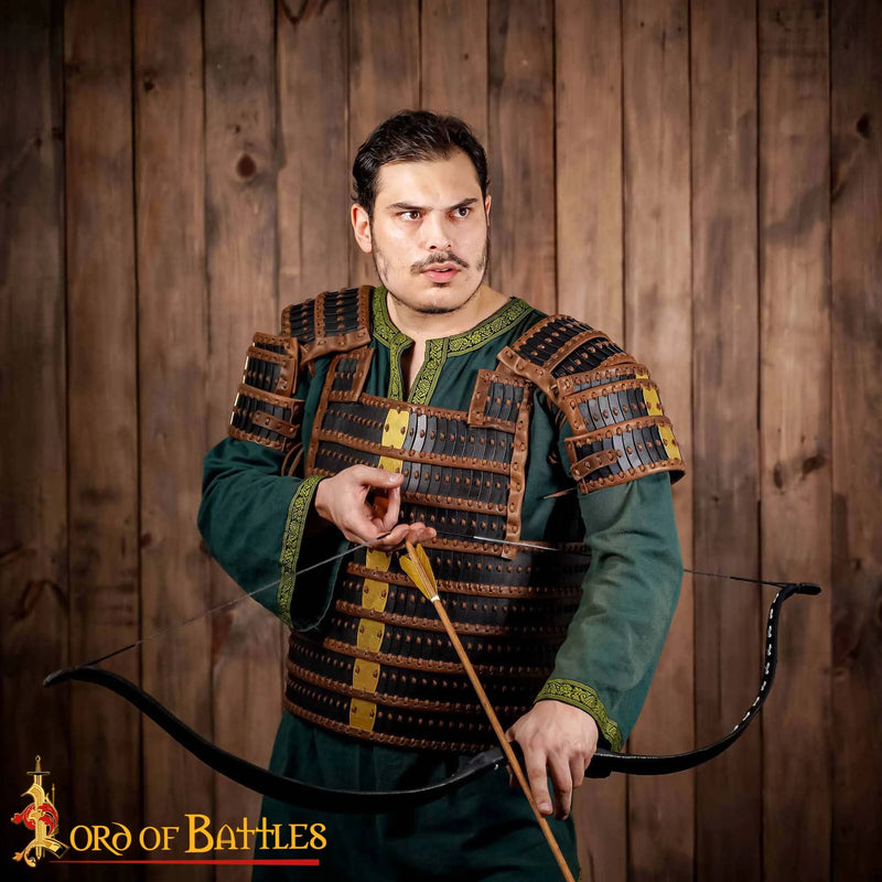 Viking lamelpantser Visby, gebronsd