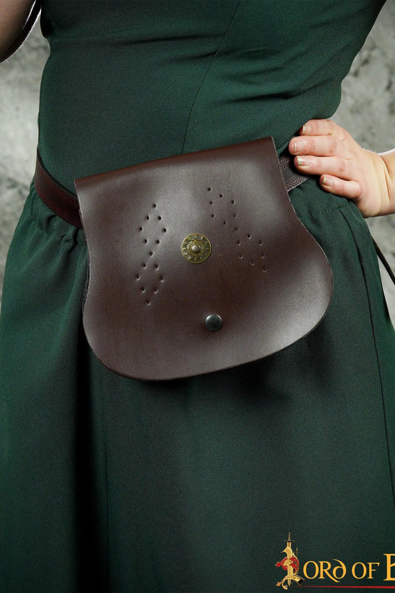 Leather bag Wizard, brown