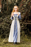 Średniowieczna sukienka Serena, niebieska