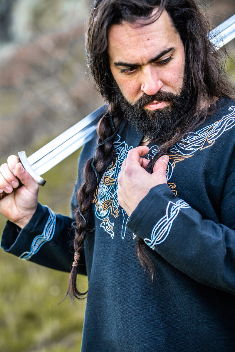 Viking Tunika Snorri, sort
