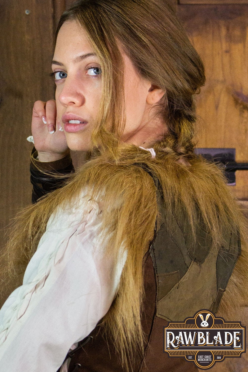 Falcon Lederwams, Damen, braun 