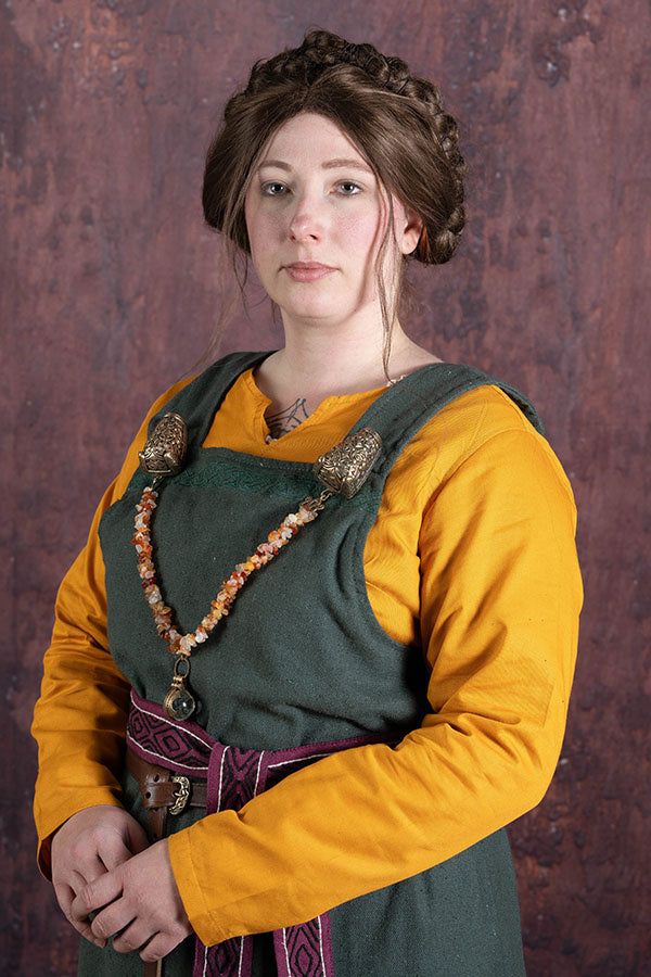 Vikingo vestido Milla, amarillo 