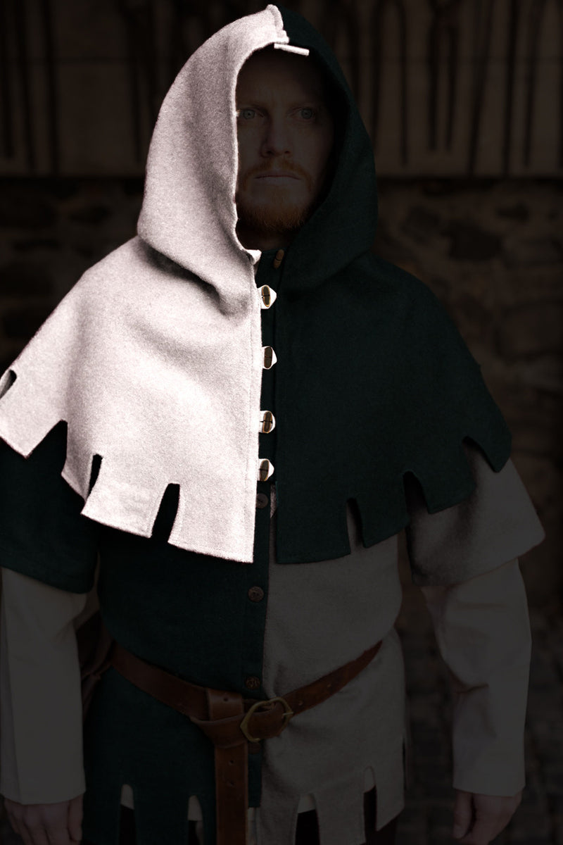 Chaperon Dangereuse, à droite, naturel, mélange de laine 