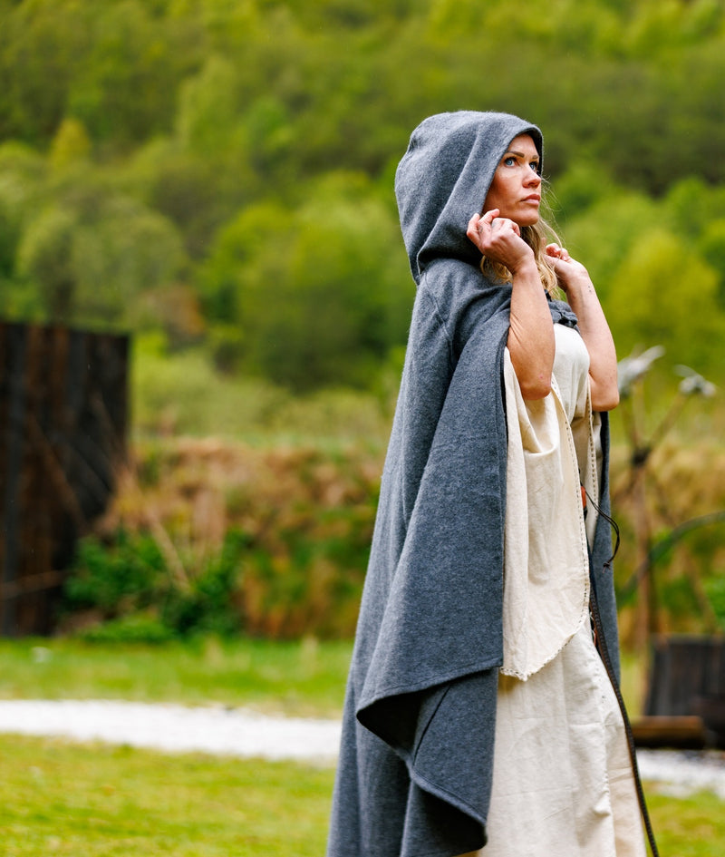 Kappe Felis, grå, uldblanding 