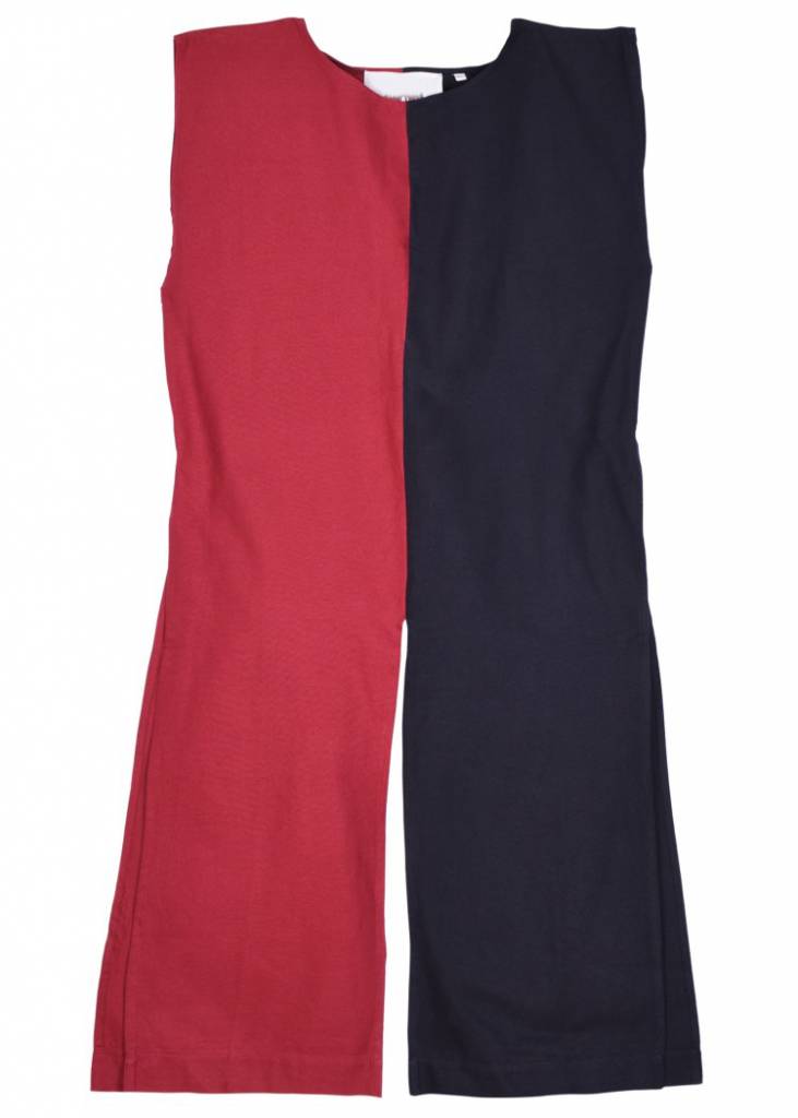 Middelalderlig overkjortel Rodrick, sort–Rød 