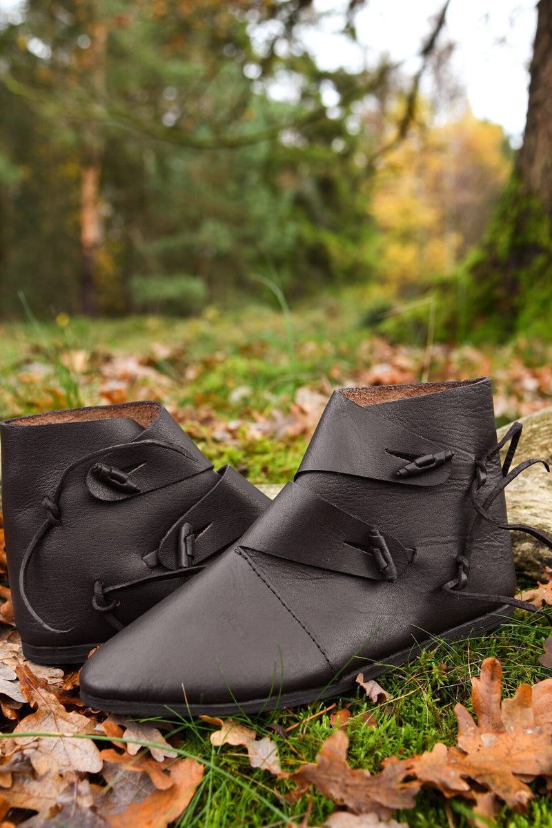 Viking schoenen Jorvik, donkerbruin