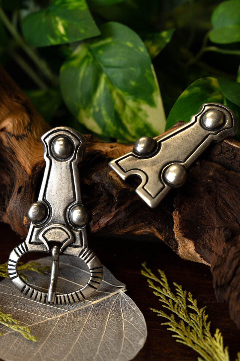 Alle -Mann -Gürtel -Ausstattung von Balingen, versilbert