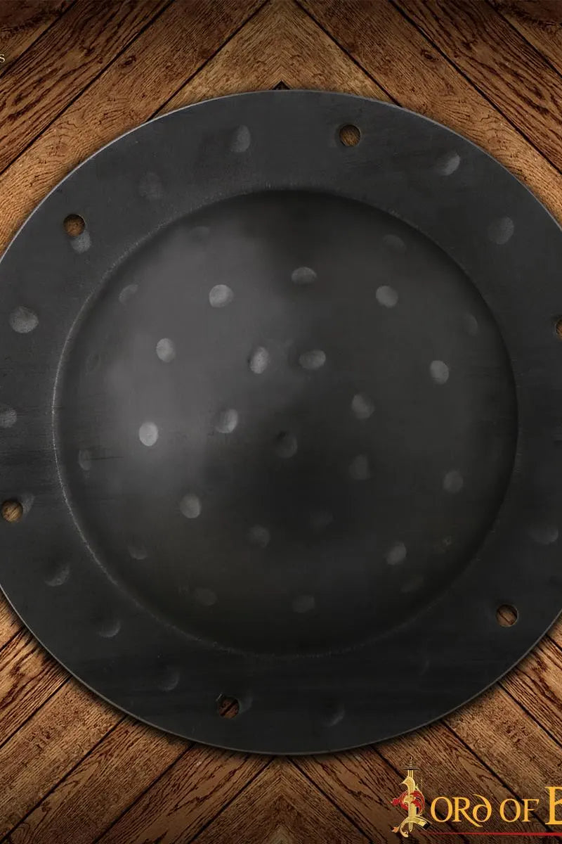 Viking schildknop zwart