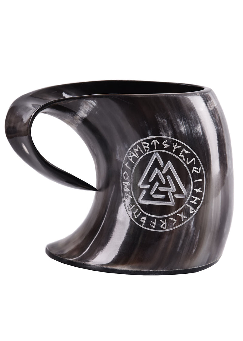 Cuerno para beber Valknut, 650-1000 ml 
