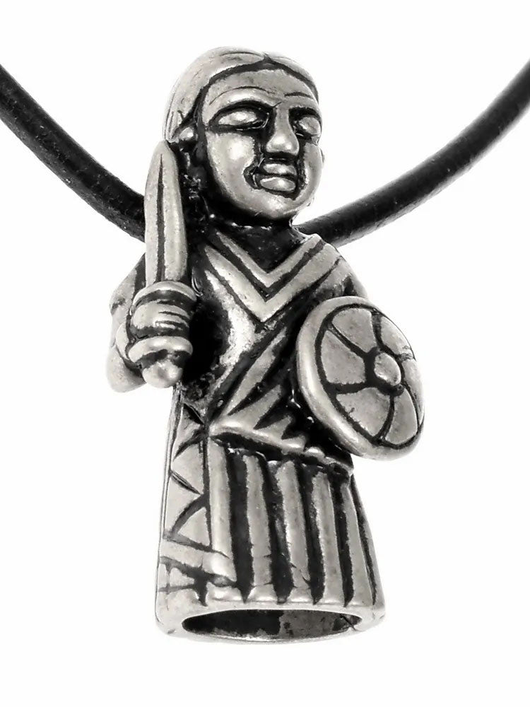 Valkyrie from Harby, silvered bronze