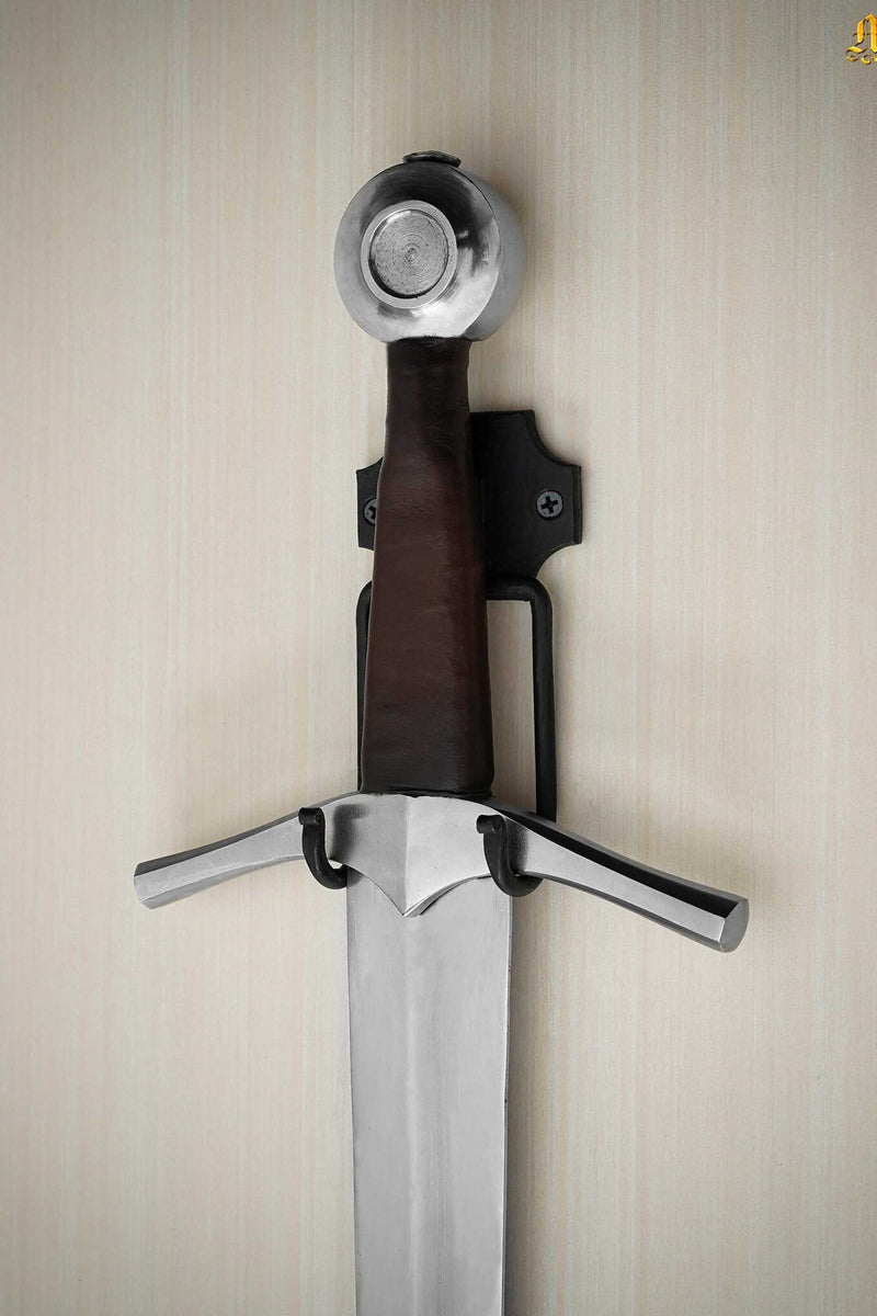 Muurhanger voor zwaarden, zwart