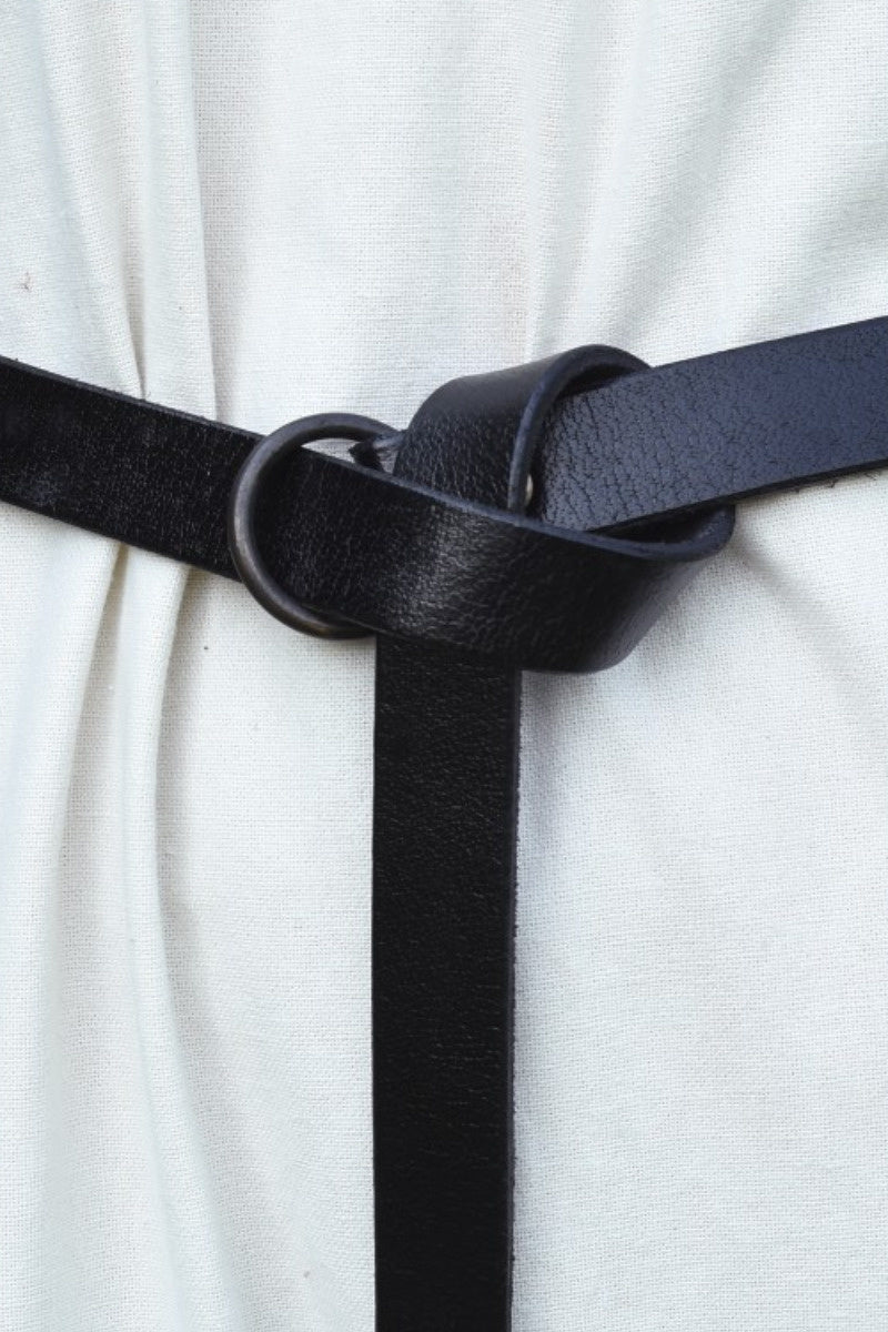 Ringriem 160 cm, zwart