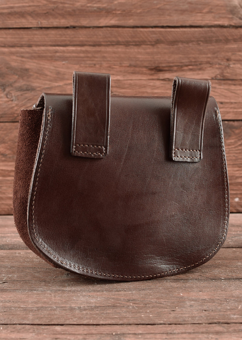 Leren tas met Thorshamer