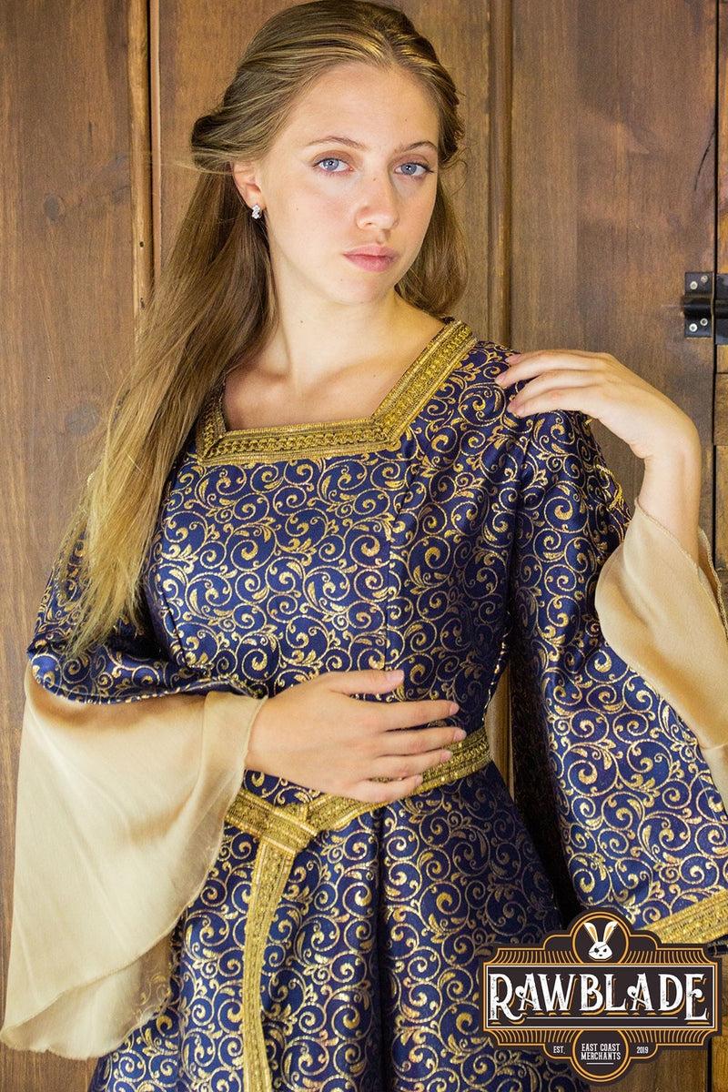 Aquitania nobile vestito, blu 