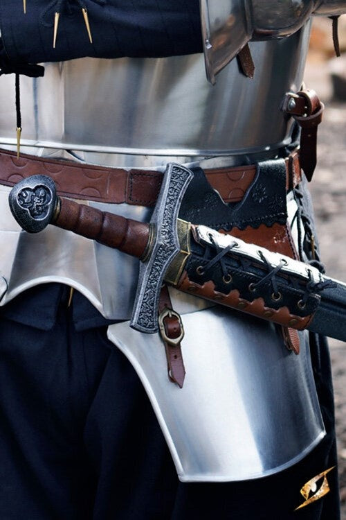 LARP zwaardhouder Imperial, zwart-bruin