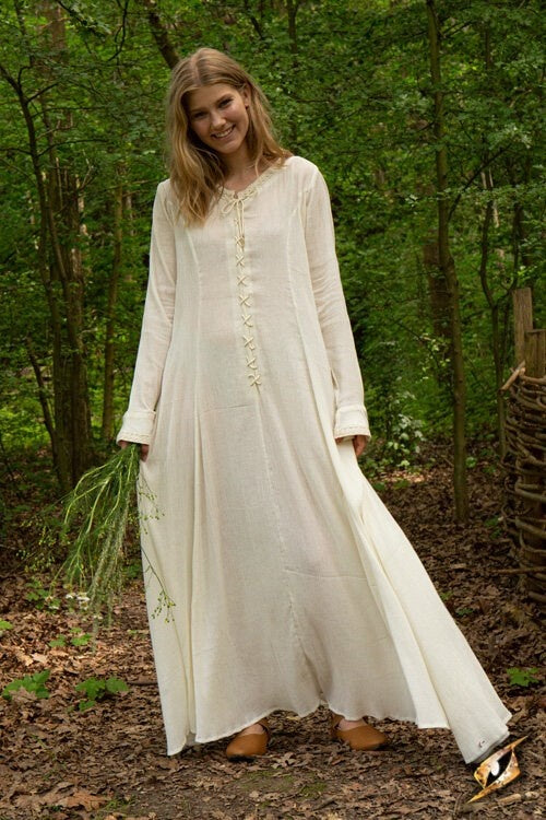 Cotehardie Isobel, wit