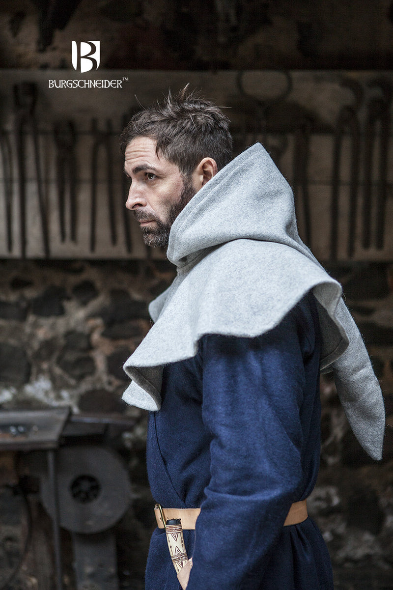 Kaproen Cucullus (grijs), wolmix