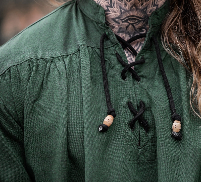 Średniowieczna koszula Georg, zielony