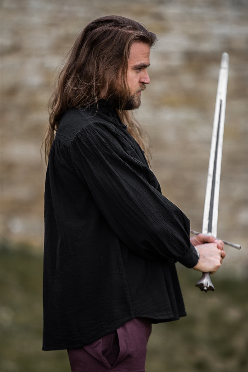 Medieval shirt, black