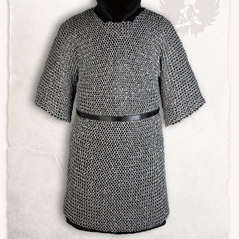 Kettenhemd, Rundringe, Rundnieten 9 mm 