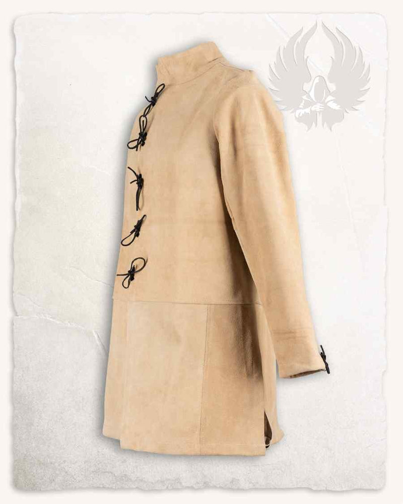 17de Eeuwse Suède Jas Tilly, zand (buffcoat)