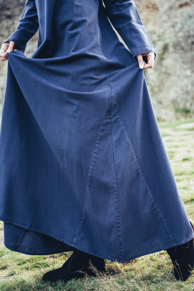 Viking jurk Valdis, blauw