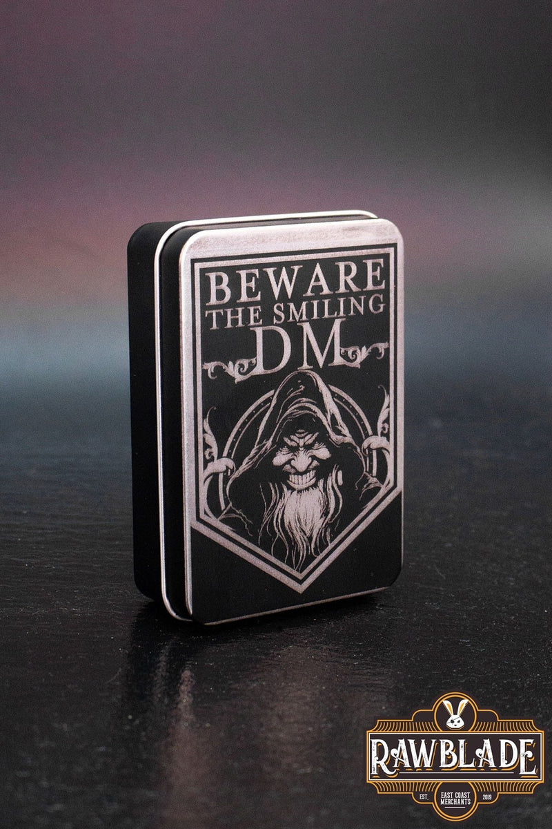 Dés peuvent être configurés - dm souriant 