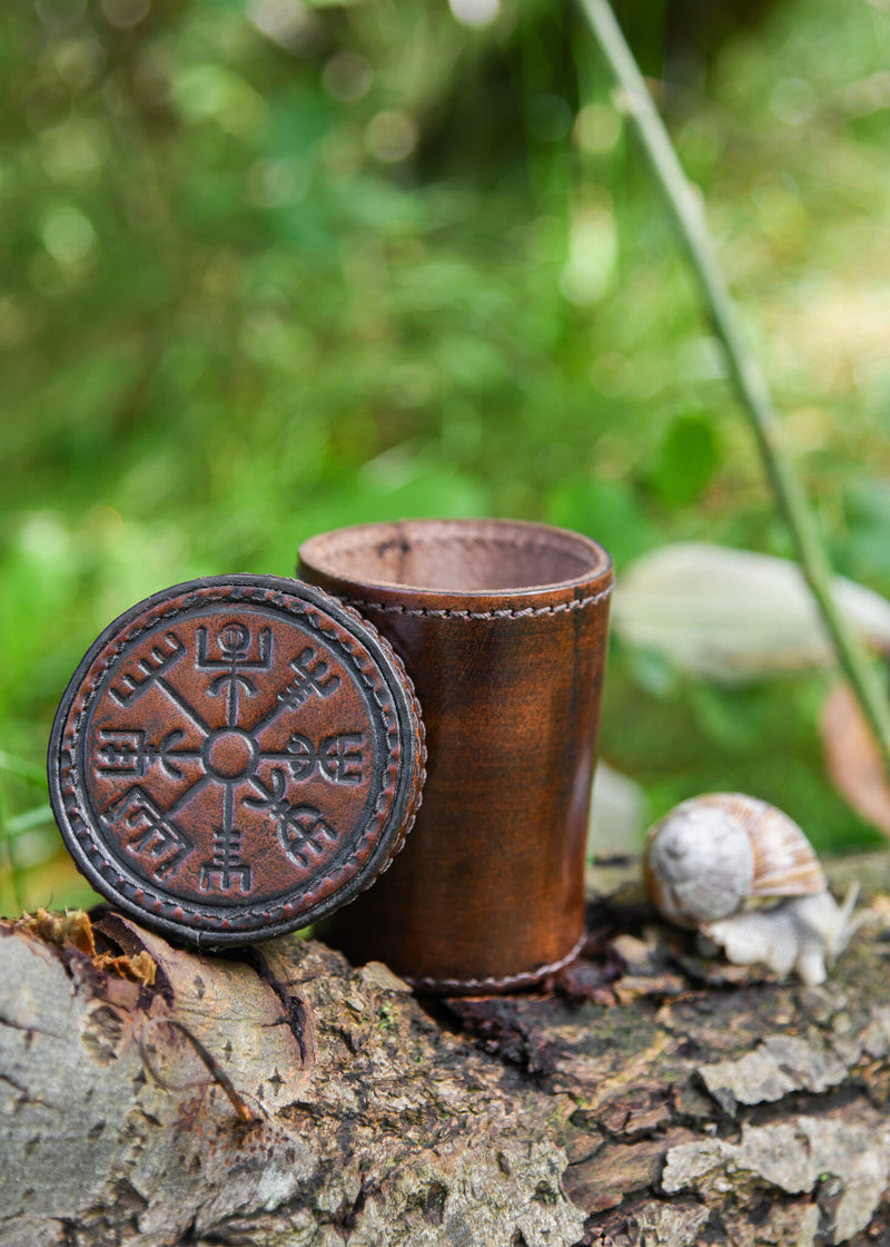 Dice cup Vegvisir