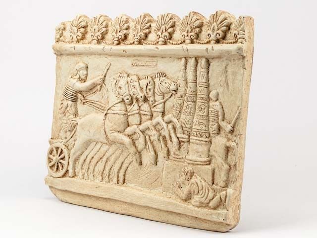 Reliëf wagenrennen Circus Maximus