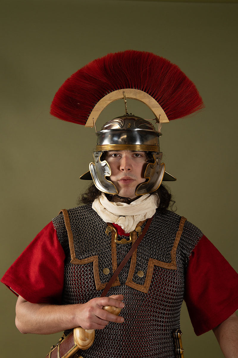 Lorica hamata, butted rings, 8 mm