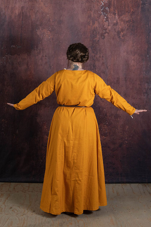 Vikingo vestido Milla, amarillo 