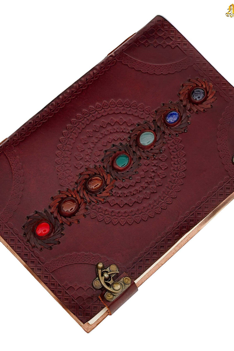 Sevenstone leren notitieboek