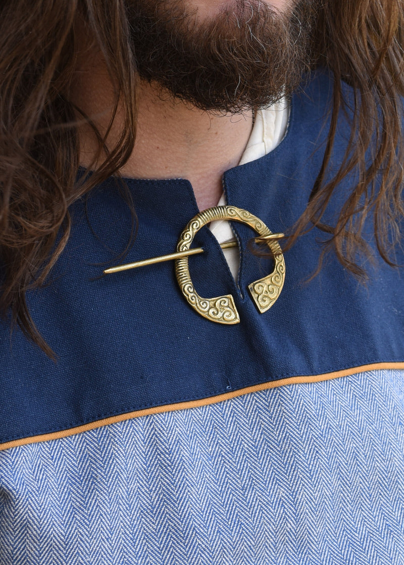 Irlandese fibula, ottone 