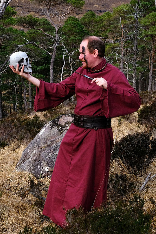 Bliaut Abraxas, bordeauxrood