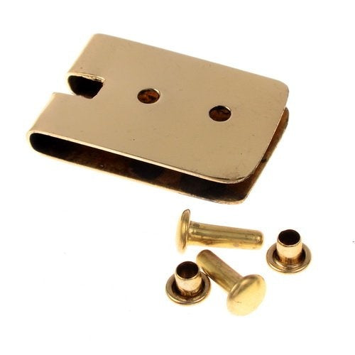 Gespplaatje 2 cm, brons