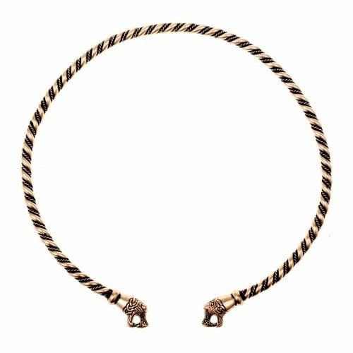 Vikingtorc Oseberg, brons