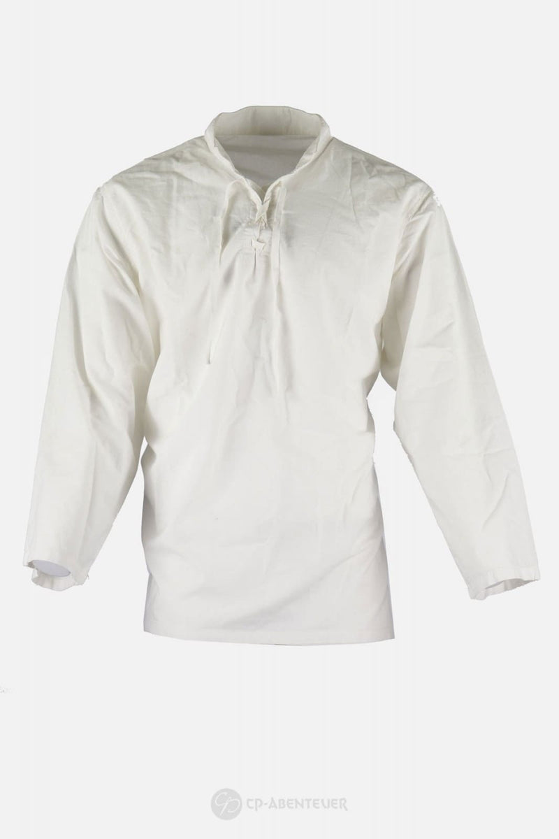 Chemise de pirate Jack Rackam, crème 