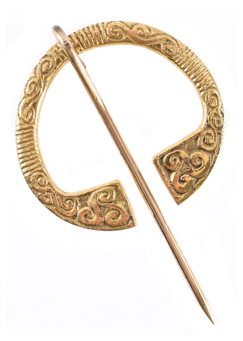 Irlandese fibula, ottone 