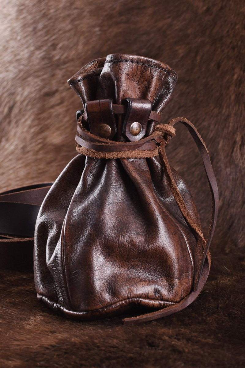 Grote leren buidel Oslo