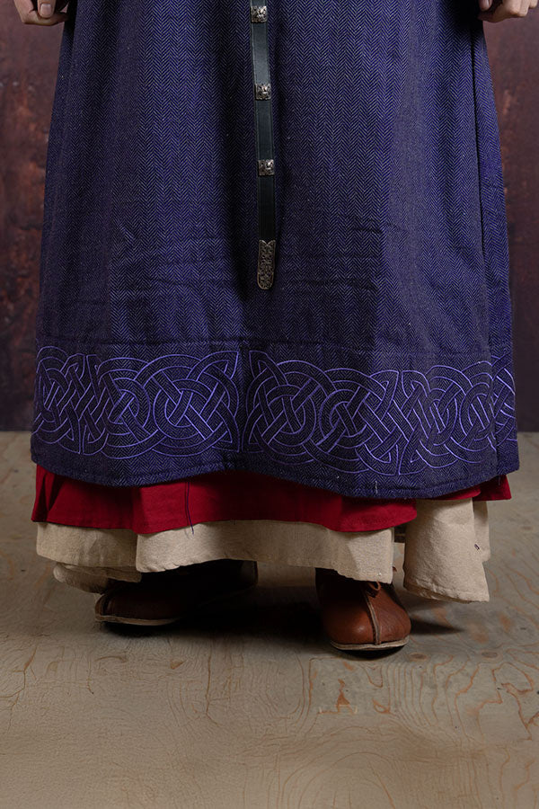 Hangeroc Alva vissegraatmotief lila