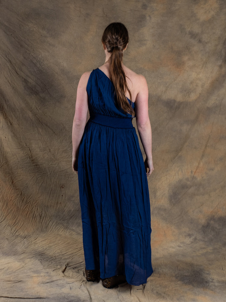 Godinnen Jurk Gaia, blauw